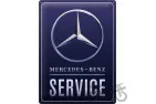 METALINĖ LENTELĖ 30x40 MERCEDES BENZ BLUE 23318