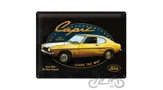 TIN SIGN 30x40 FORD CAPRI LEADS 23326