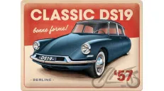 TIN SIGN 30x40 CITROEN DS19 CLASSIC 23332