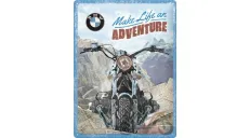 TIN SIGN 30x40 BMW MAKE LIFE 23333