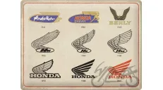 METALINĖ LENTELĖ 30x40 HONDA MC LOGO EVOLUTION 23336