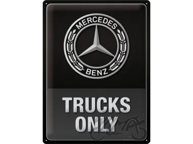 METALINĖ LENTELĖ 30x40 MERCEDES TRUCK ONLY 23337