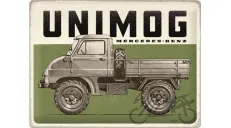 METALINĖ LENTELĖ 30x40 MERCEDES UNIMOG VINTA 23338