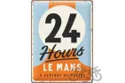 TIN SIGN 30x40 24h LE MANS A CENTURY 23345