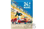 METALINĖ LENTELĖ 30x40 24h LE MANS POSTER 23346