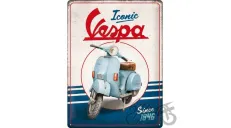 METALINĖ LENTELĖ 30x40 VESPA ICONIC SIN 1946 23354