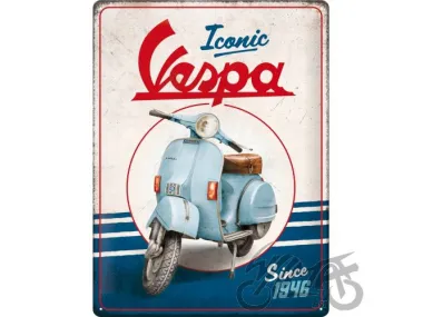 METALINĖ LENTELĖ 30x40 VESPA ICONIC SIN 1946 23354