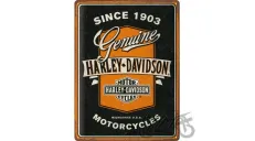 METALINĖ LENTELĖ 30x40 HARLEY-DAVIDSON RIBBO 23360