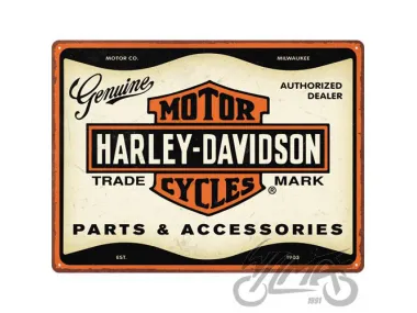 METALINĖ LENTELĖ 30x40 HARLEY-DAVIDSON PARTS 23366