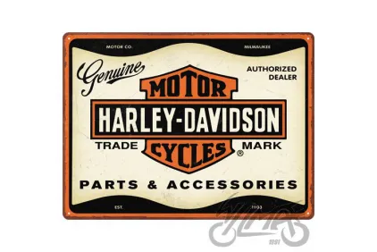 METALINĖ LENTELĖ 30x40 HARLEY-DAVIDSON PARTS 23366