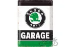 METALINĖ LENTELĖ 30x40 SKODA GARAGE GREEN 23367