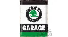 METALINĖ LENTELĖ 30x40 SKODA GARAGE GREEN 23367