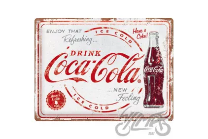 METALINĖ LENTELĖ 30x40 COCA-COLA REFRESHING 23370