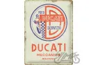 METALINĖ LENTELĖ 30x40 DUCATI MOTO SERVIZIO 23373