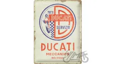 METALINĖ LENTELĖ 30x40 DUCATI MOTO SERVIZIO 23373