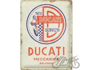 METALINĖ LENTELĖ 30x40 DUCATI MOTO SERVIZIO 23373