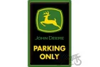 TIN SIGN 40x60 JOHN DEERE PARKING 24018