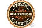 METALINĖ LENTELĖ APVALI 35cm HARLEY DAVIDSON 25103