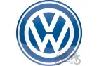 TIN SIGN ROUND 35cm VW LOGO 25106