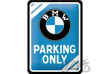 METALINĖ LENTELĖ 15X20 BMW PARKING ONLY 26177