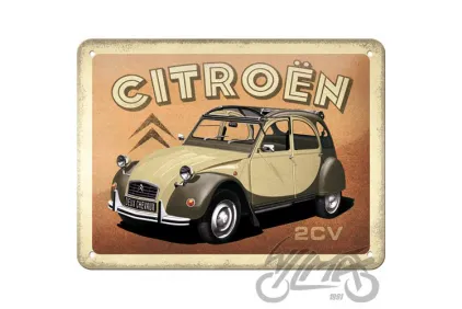 METALINĖ LENTELĖ 15X20 CITROEN 2CV 26257