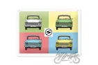 METALINĖ LENTELĖ 15X20 TRABANT POP ART 26258
