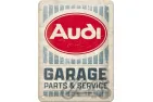 METALINĖ LENTELĖ 15X20 AUDI GARAGE 26263