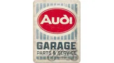 TIN SIGN 15X20 AUDI GARAGE 26263
