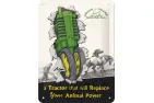 TIN SIGN 15X20 JOHN DEERE TRACTOR 26267