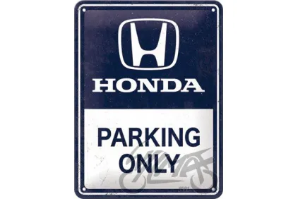 METALINĖ LENTELĖ 15X20 HONDA AM PARKING ONLY 26269