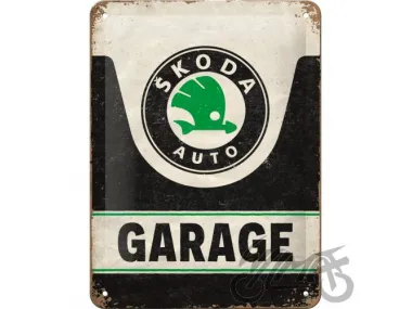 METALINĖ LENTELĖ 15X20 SKODA GARAGE 26276