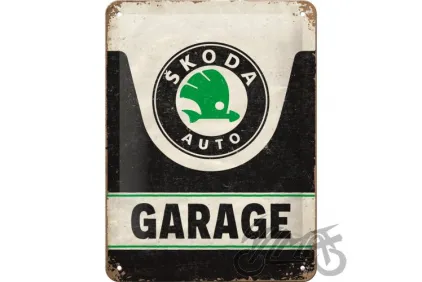 METALINĖ LENTELĖ 15X20 SKODA GARAGE 26276