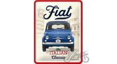 METALINĖ LENTELĖ 15X20 FIAT 500 CLASSIC 26278