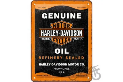 METALINĖ LENTELĖ 15X20 HARLEY-DAVIDSON OIL 26300