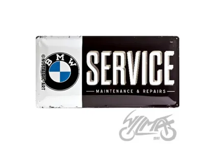 METALINĖ LENTELĖ 25x50 BMW SERVICE 27010