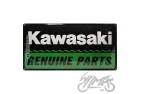 TIN SIGN 25x50 KAWASAKI GENUINE PARTS 27025