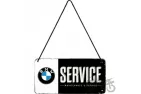 METALINĖ LENTELĖ 10x20 BMW SERVICE 28001