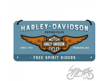 HANGING SIGN 10x20 HARLEY DAVIDSON 28023