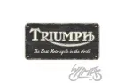 METALINĖ LENTELĖ 10x20 TRIUMPH LOGOTIPAS 28052