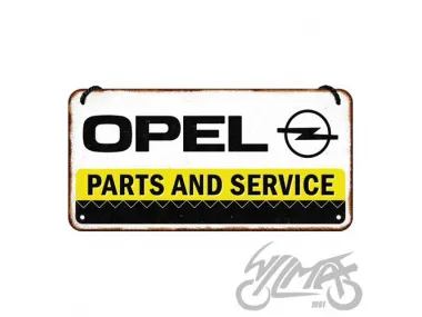 METALINĖ LENTELĖ 10x20 OPEL DALYS IR SERVISAS 28053