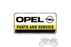 METALINĖ LENTELĖ 10x20 OPEL DALYS IR SERVISAS 28053
