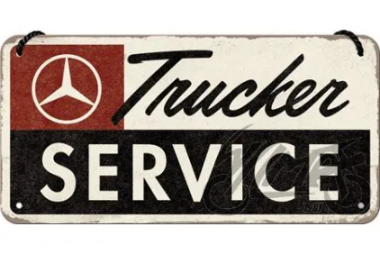 METALINĖ LENTELĖ 10x20 MERCEDES VILKIKŲ SERVISAS 28060