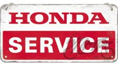 HANGING SIGN 10x20 HONDA MC SERVICE 28061