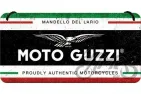 METALINĖ LENTELĖ 10x20 MOTO GUZZI ITALIŠKAS VARIKLIS 28062