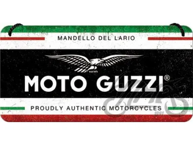 METALINĖ LENTELĖ 10x20 MOTO GUZZI ITALIŠKAS VARIKLIS 28062