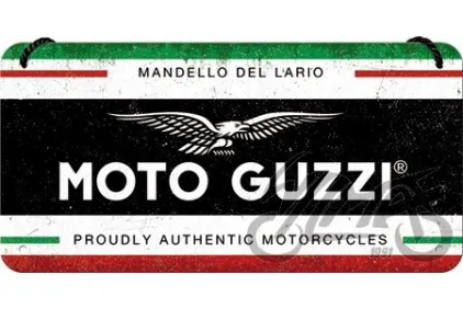 METALINĖ LENTELĖ 10x20 MOTO GUZZI ITALIŠKAS VARIKLIS 28062