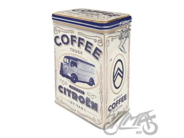 BOX WITH CLIPS CITROEN COFFEE 31133