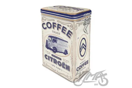 BOX WITH CLIPS CITROEN COFFEE 31133