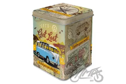 TEA BOX VW BULLI LETS GET LOST 31306