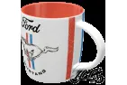 MUG MUSTANG HORSE & STRIPES 43065
